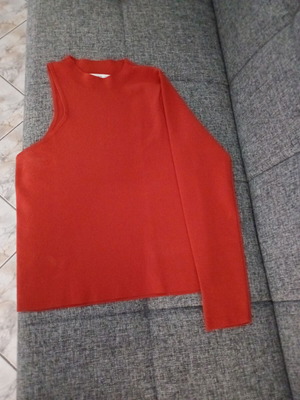 MNG blouse size XL like new, red