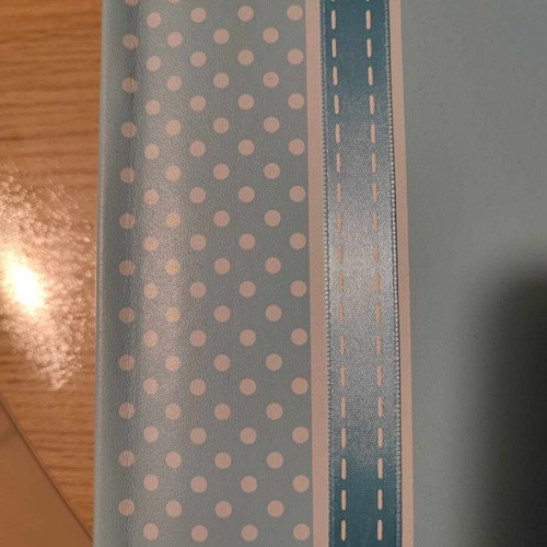 Children's photo album with 950 silver like new, 20x25 cm, for boy
