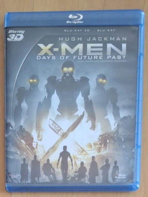 X-Men: Days of Future Past Blu-ray set like new with Greek and Bulgarian subtitles