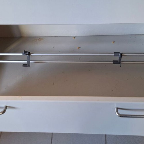 Miele Upper Cabinets and 2 Drawer Columns used