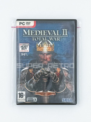 Medieval II: Total War παιχνίδι PC μεταχειρισμένο, πλήρες, 2 δίσκοι