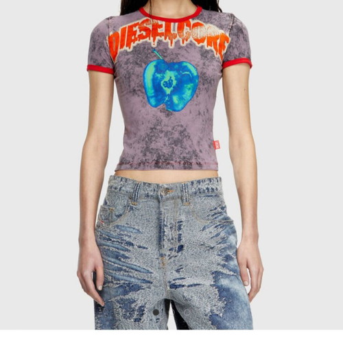 Diesel women's t-shirt new, size S
