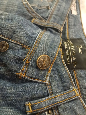 Luxury men's jeans like new, size M