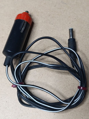 Car lighter cable 12V with 5.45mm plug like new