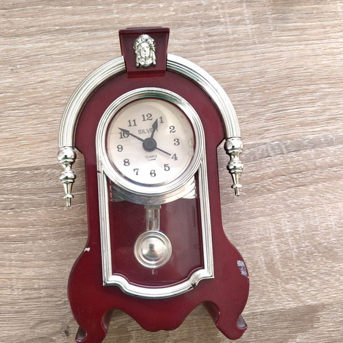 Decorative clock for parts used