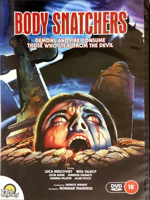 Body Snatchers DVD used, horror movie without subtitles