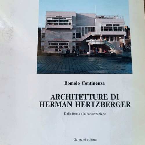 Architetture di Herman Hertzberger book like new, Italian