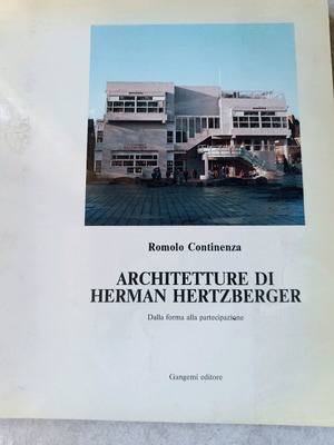 Architetture di Herman Hertzberger book like new, Italian