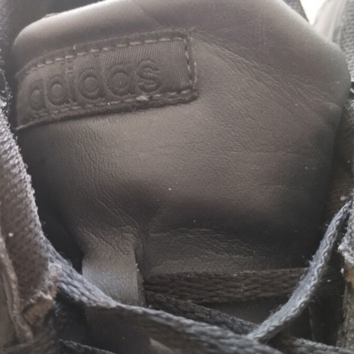 Adidas VL Court 2.0 leather unisex sneakers size 40 like new, black