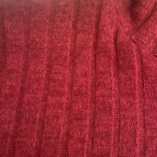 Blouse with neck used, burgundy, size S