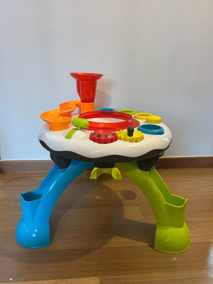 ELC Little Senses activity table used, no balls included