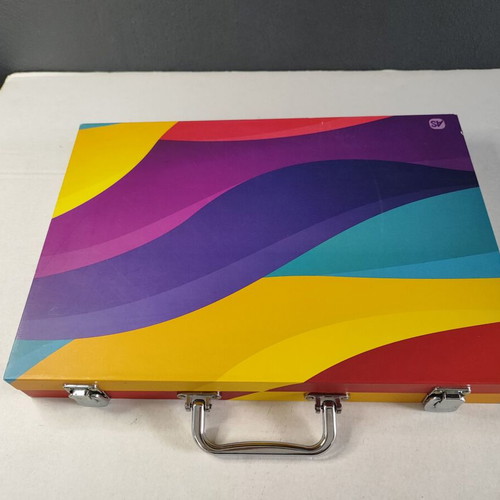 Stationery set used with markers, colored pencils, stickers, and more