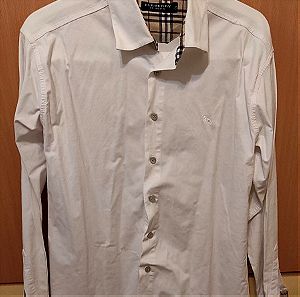 Λευκό μακρυμάνικο πουκάμισο unoriginal