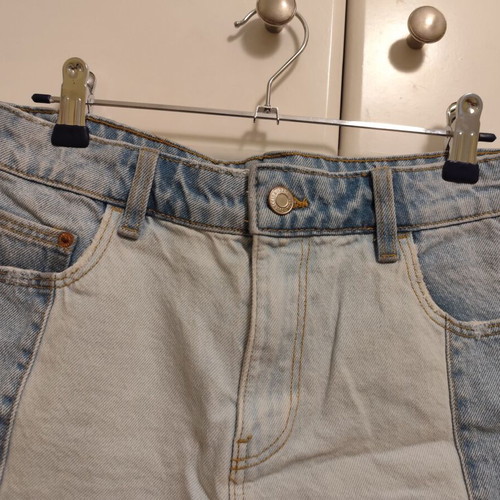 Zara denim shorts like new for 13-14 years old