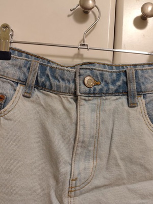 Zara denim shorts like new for 13-14 years old