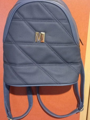 Modissimo blue navy backpack bag like new
