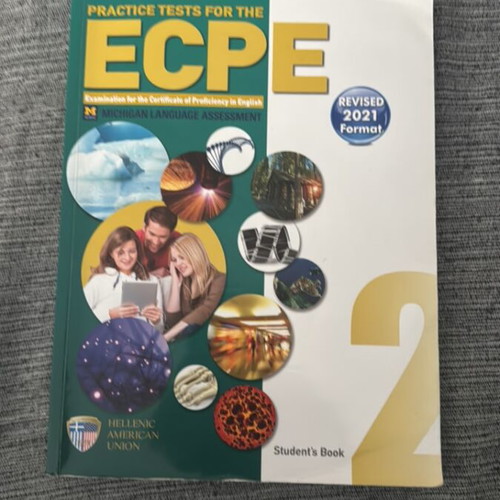Test book ECPE C2 like new