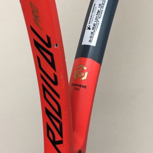 HEAD Radical Pro 310gr, Grip 3, used tennis racket 2021