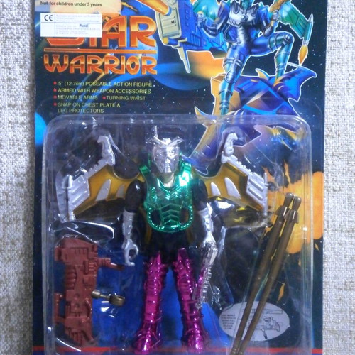 Star Warrior Chap Mei vintage action figures pack of 2 new