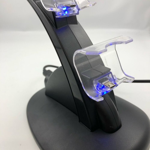 Refurbished Dual Charging Dock for PlayStation 4 Controllers with USB Cable