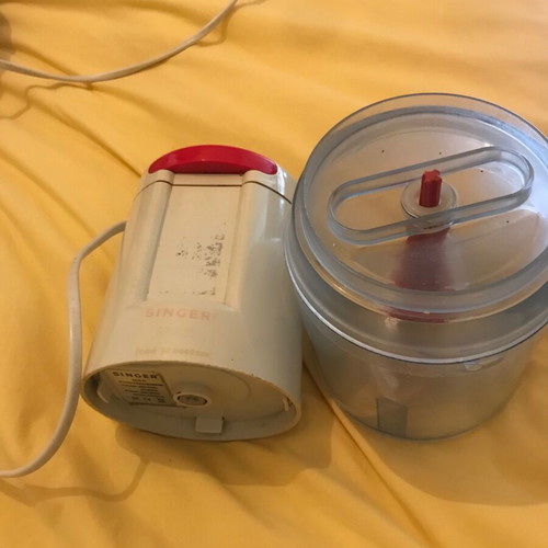 Singer slicer used without the red blade