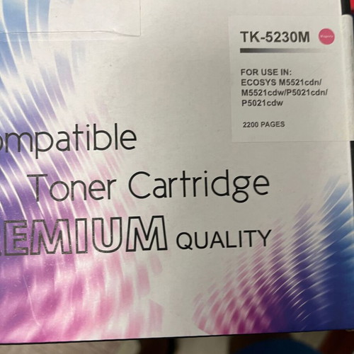 Compatible Toner for Kyocera TK-5230 Laser Printer New, All Colors