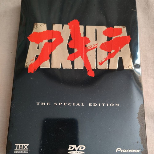 Akira Limited Special Edition Tin DVD used, action sci-fi animation