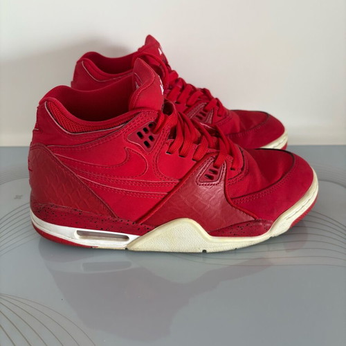 Nike Air Flight 89 “Python” like new, red athletic shoes EU 38.5