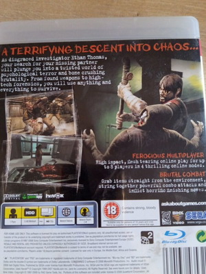 Condemned 2 PS3 game