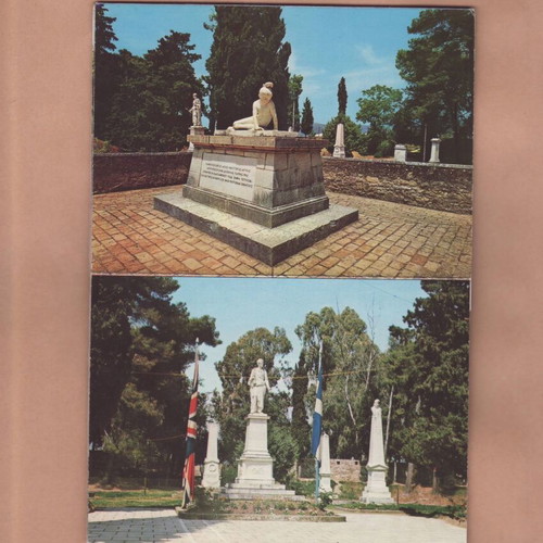 Views of Mesolongi used, pack of 10 postcards