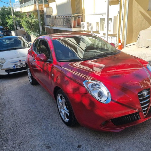 Alfa Romeo Mito 1400 16v 2010 like new, petrol, red coupe