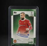 2020/21 Topps UEFA UCL Luke Shaw Man Utd Auto Numbered 53/99 Green