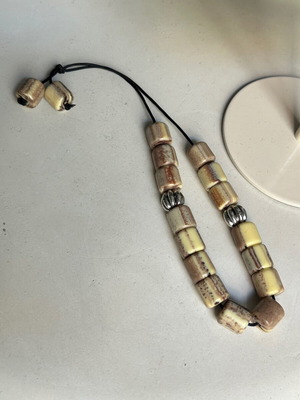 Komboloi old handmade worry beads, used