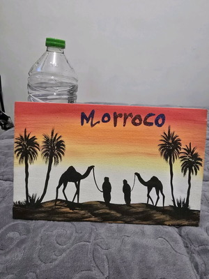Κάδρο υφασμάτινο Morroco σαν καινούργιο