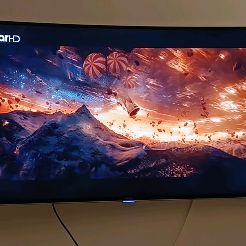 Samsung Smart TV UE48H8000SL 48-inch curved like new, Full HD