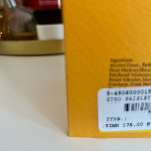 Etro Paisley Eau de Parfum 100 ml like new