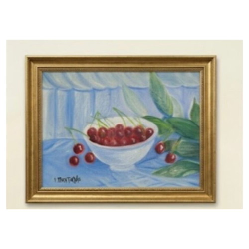 Small painting for dining or kitchen decoration