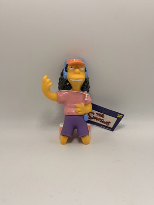 Marge & Snowball Vacuum 6" Burger King Europe Simpsons action figure used