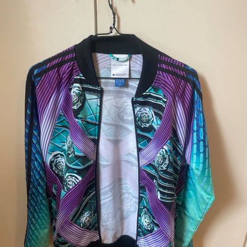 Adidas Mary Katrantzou Zip Jacket σαν καινούργιο, πολύχρωμο, μέγεθος M