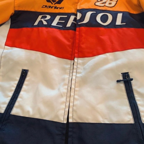 Honda Daring Raceware Moto Jacket Pedrosa XL like new with alarm lock gift