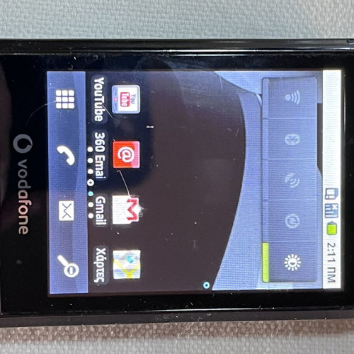 Vodafon Smartphone 3G used, good battery, Android system