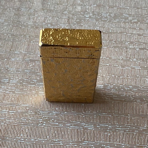Collibri mollectric gold-plated lighter vintage used, rare