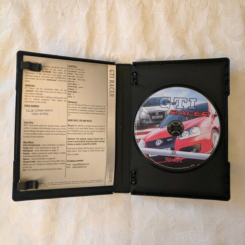 Volkswagen GTI Racer PC game like new