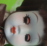 Vintage porcelain doll