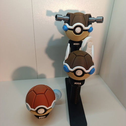 Squirtle Wartortle Blastoise 3D Printed Collectible Set new