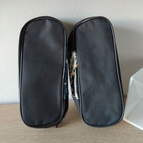 Decks & Under Construction oval pencil cases, set of 2