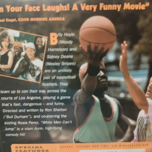 White Men Can't Jump DVD, English subtitles, 90s comedy