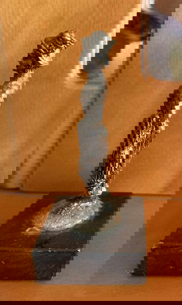 Μεταλλικό σε μαρμάρινη βάση Ερμής Hermes