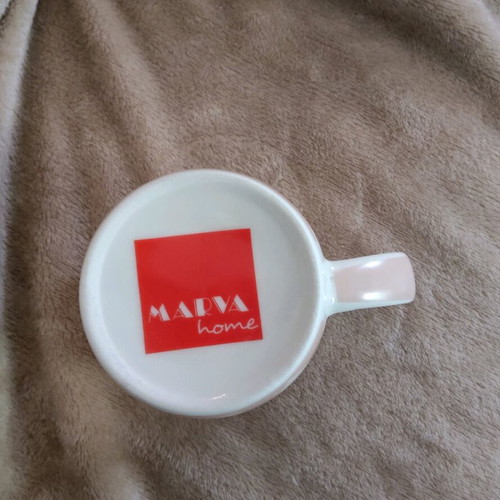 Mug like new, height 9.2 cm, diameter 8.8 cm