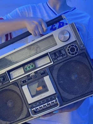 JVC RC-838JW Biphonic vintage boombox ραδιοκασετόφωνο μεταχειρισμένο